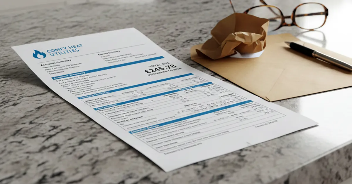 Florida hospital medical bill statement for past-due emergency care
