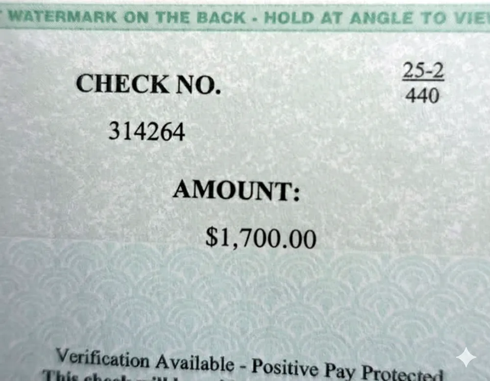 Class action settlement check — who profits when settlement payments go uncashed