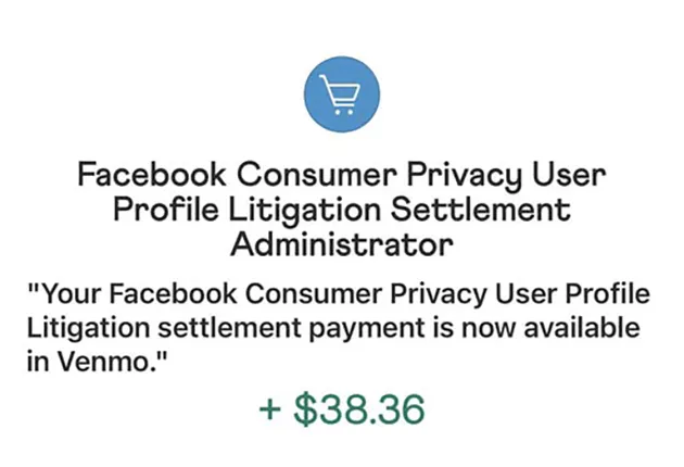 Facebook Privacy Settlement Payments
