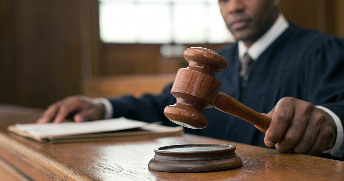 A gavel representing the federal court ruling on Blake Lively's attorneys' fee request.
