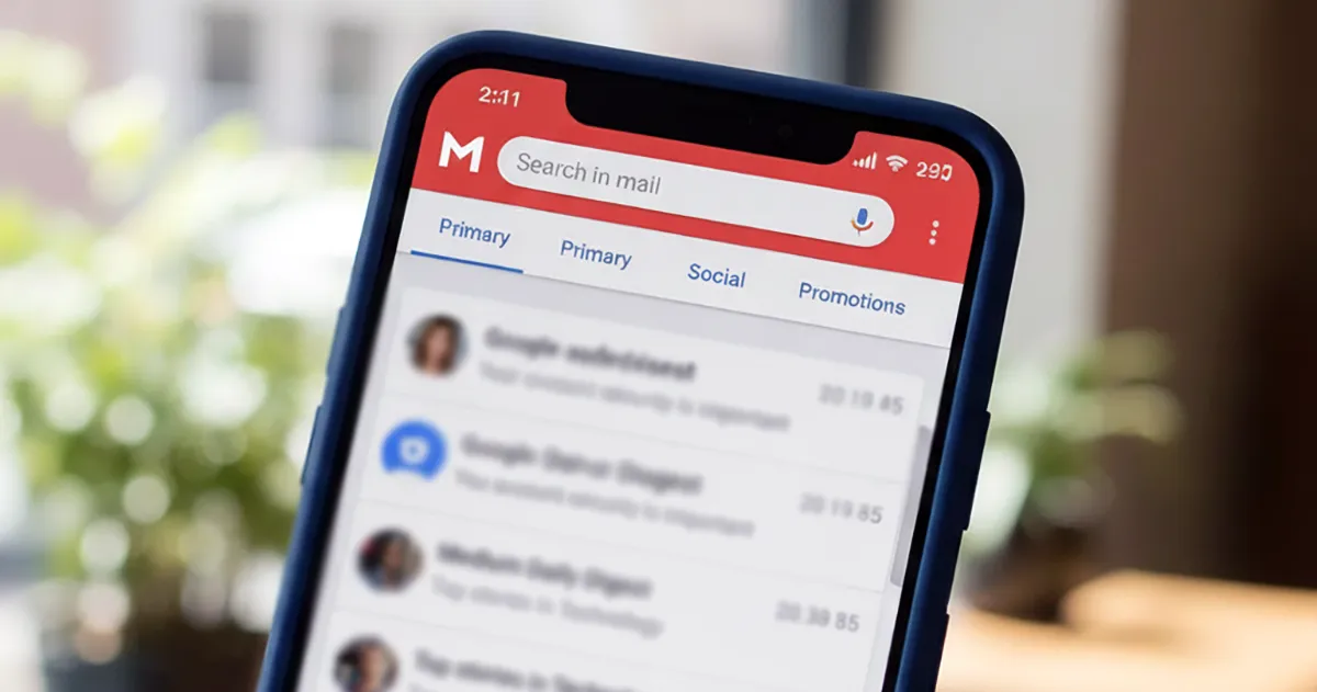 Gmail inbox on a screen, illustrating the Google Gemini privacy class action over AI reading email