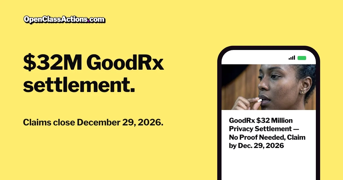 GoodRx $32M Privacy Settlement
