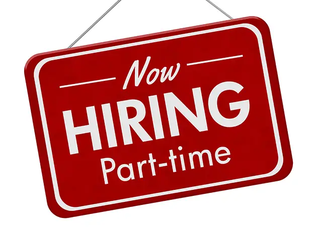 A help wanted sign — Sizzling Platter Washington job postings pay transparency class action settlement