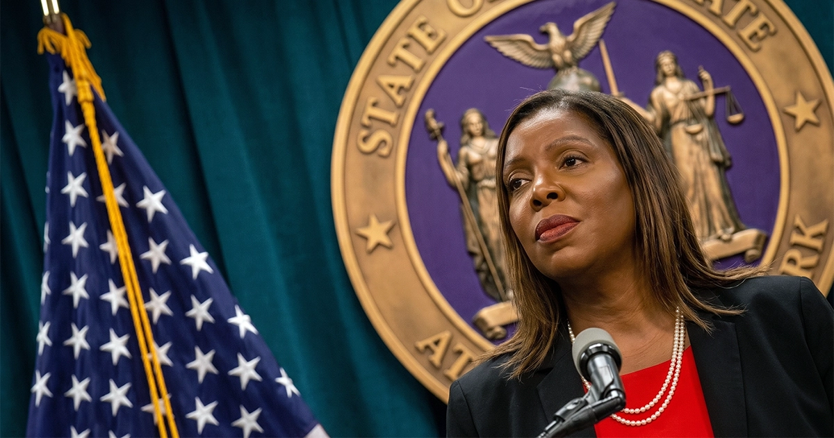 NY Attorney General Letitia James leads a seven-state lawsuit over the Attentive Energy offshore wind lease cancellation