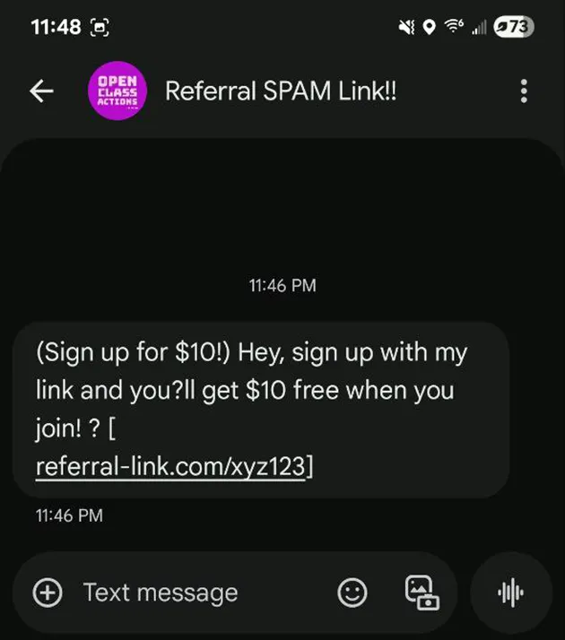 Open Class Action Settlement