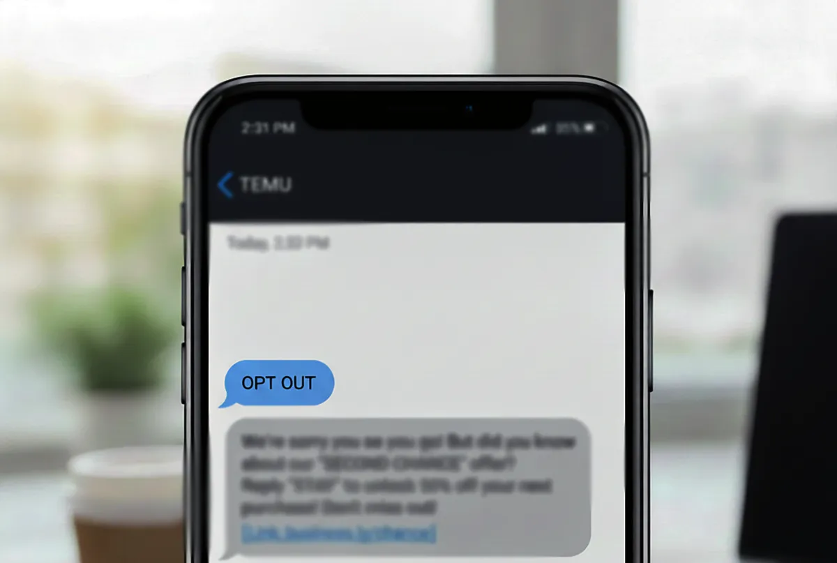 TCPA Spam Text Message Investigation - Unwanted Marketing Texts