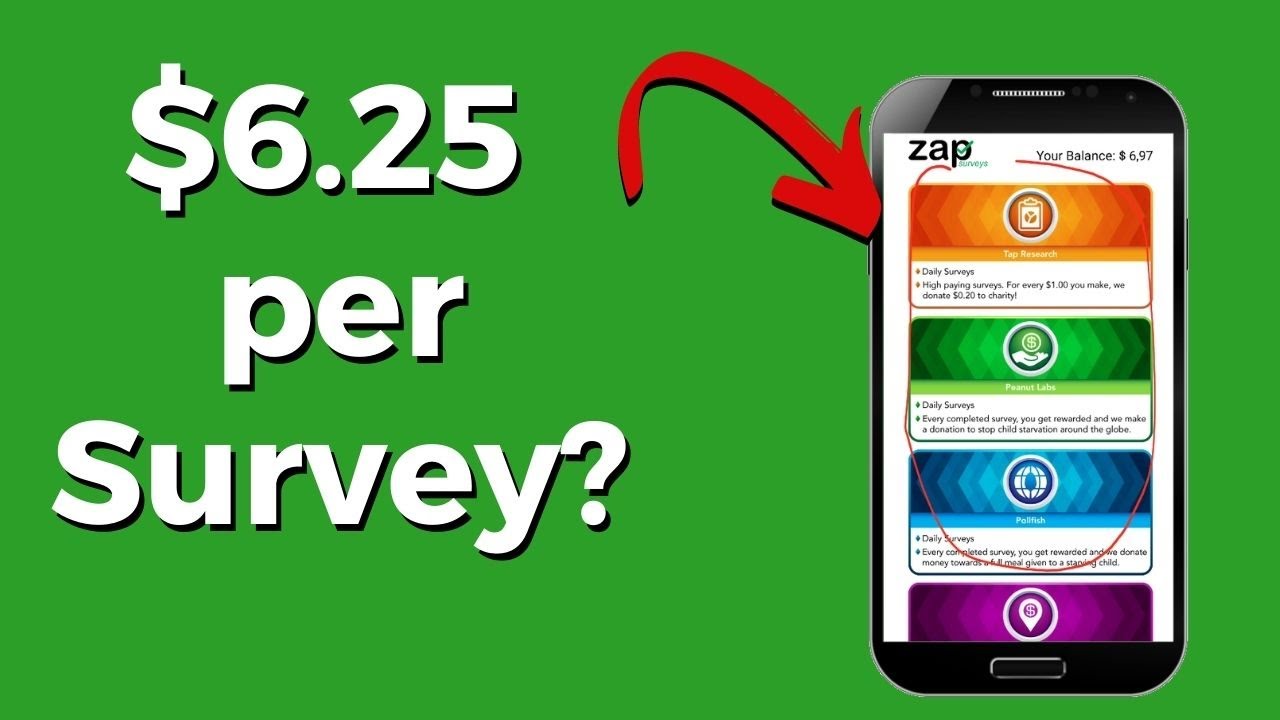 ZAP Surveys - Make Money Online Taking Paid Surveys