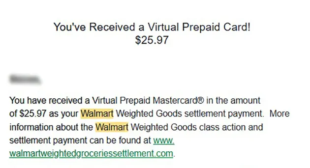 Walmart Weighted Groceries Settlement Payments Update